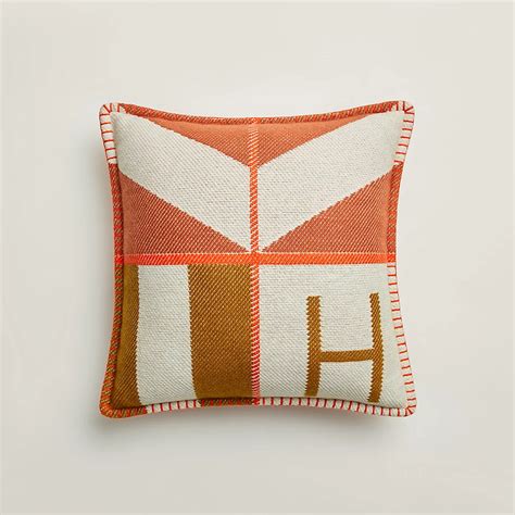 hermes h club pillow.